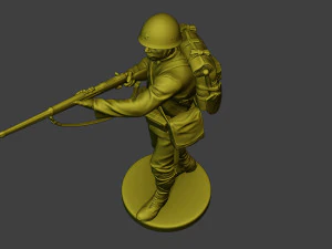Japanese soldier ww2 Walk7 J1 3D Print Model