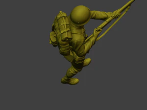 Japanese soldier ww2 Walk7 J1 3D Print Model