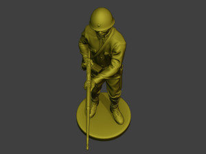Japanese soldier ww2 Action J2 Modelo de impresión 3D
