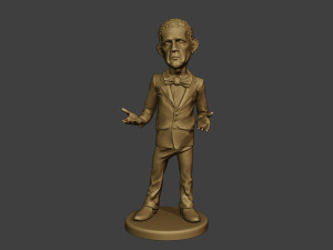 Barack Obama Doubt Meme Modèles 3D en vedette