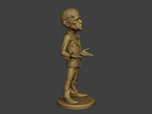 Barack Obama Doubt Meme Modèles 3D en vedette
