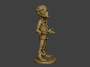Barack Obama Doubt Meme 3D Print Model