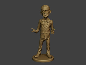 Barack Obama Doubt Meme Modèles 3D en vedette