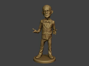 Barack Obama Doubt Meme 3D Print Model