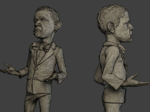 Barack Obama Doubt Meme Modèles 3D en vedette