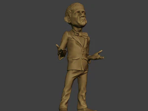 Barack Obama Doubt Meme 3D Print Model