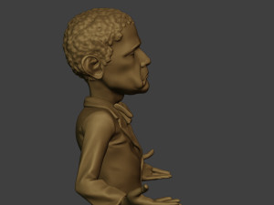 Barack Obama Doubt Meme Modèles 3D en vedette
