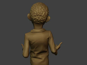 Barack Obama Doubt Meme 3D Print Model