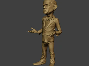 Barack Obama Doubt Meme 3D Print Model