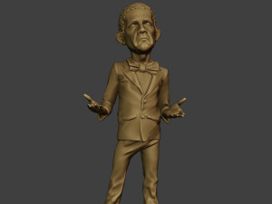 Barack Obama Doubt Meme Modèles 3D en vedette