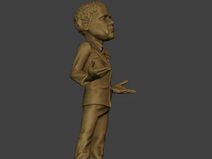 Barack Obama Doubt Meme 3D Print Model