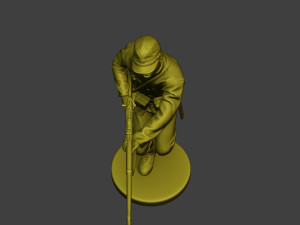 Japanese soldier ww2 Attack2 J2 Modelo de impresión 3D