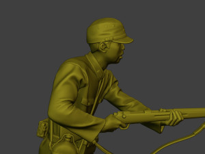 Japanese soldier ww2 Attack2 J2 Modelo de impresión 3D