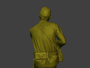 Japanese soldier ww2 Attack2 J2 Modelo de impresión 3D