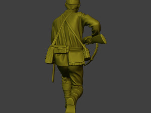 Japanese soldier ww2 Attack3 J2 3D-Druckmodell