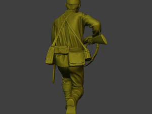 Japanese soldier ww2 Attack3 J2 3D Print Model