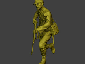 Japanese soldier ww2 Attack3 J2 3D-Druckmodell