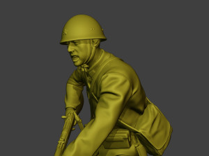 Japanese soldier ww2 Attack4 J2 3D प्रिंट मॉडल