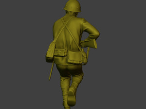 Japanese soldier ww2 Attack4 J2 3D प्रिंट मॉडल