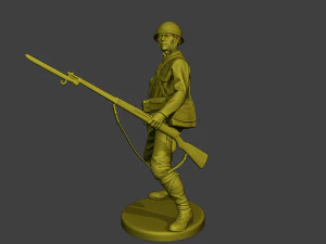 Japanese soldier ww2 Grenade J2 3D Print Model