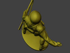 Japanese soldier ww2 Grenade J2 3D Baskı Modeli