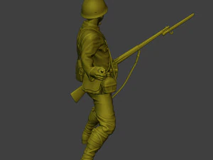 Japanese soldier ww2 Grenade J2 3D Print Model