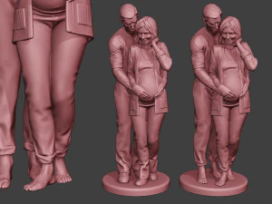 Couple in love 3D Print Model
