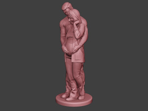 Couple in love 3D Baskı Modeli