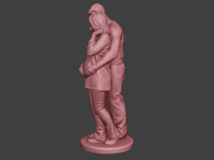 Couple in love 3D Baskı Modeli