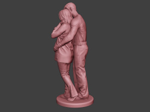 Couple in love 3D Baskı Modeli