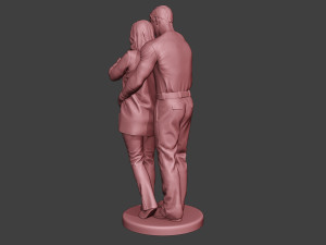 Couple in love 3D Baskı Modeli