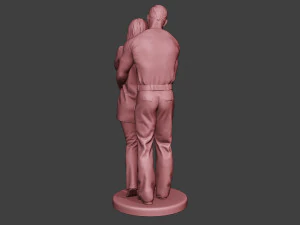 Couple in love 3D Print Model