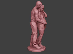 Couple in love 3D Print Model