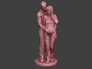 Couple in love 3D Baskı Modeli
