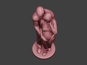 Couple in love 3D Baskı Modeli