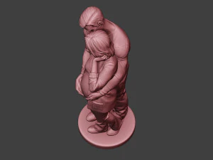 Couple in love 3D Print Model