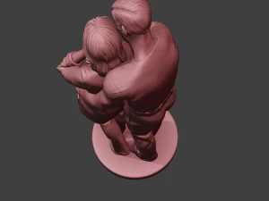 Couple in love 3D Print Model