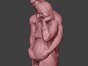 Couple in love 3D Print Model