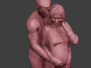 Couple in love 3D Print Model