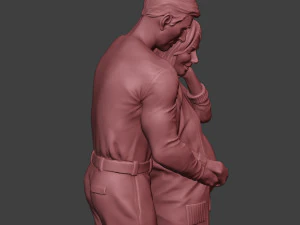 Couple in love 3D Print Model