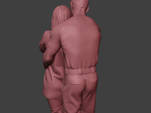 Couple in love 3D Baskı Modeli