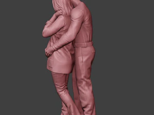 Couple in love 3D Print Model
