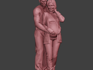 Couple in love 3D Baskı Modeli