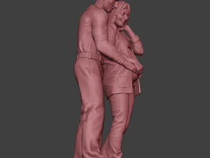 Couple in love 3D Print Model
