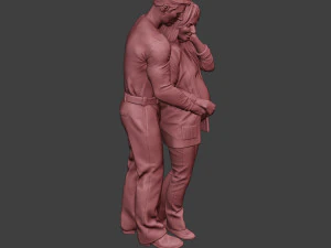 Couple in love 3D Print Model