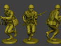 Japanese soldier ww2 Run J2 3D Print Models