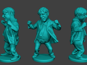 Boris Johnson Dance Meme 3D Print Models