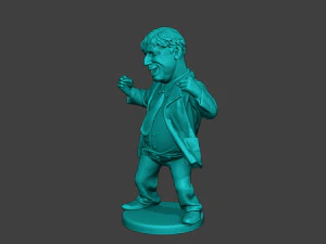 ボリス・ジョンソンのダンスミーム 3Dプリントモデル