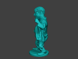 ボリス・ジョンソンのダンスミーム 3Dプリントモデル