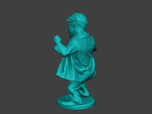 ボリス・ジョンソンのダンスミーム 3Dプリントモデル